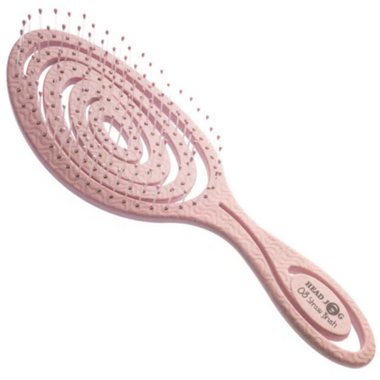 Head Jog Straw Paddle Brush 08 Orchid