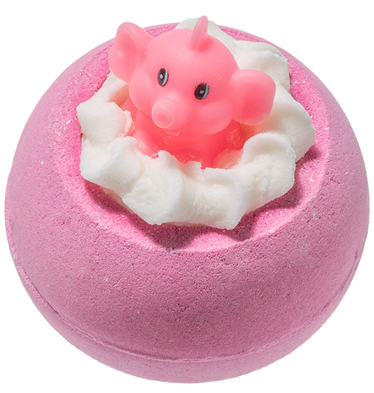 Bomb Cosmetics Pink Elephants & Lemonade Bath Bomb