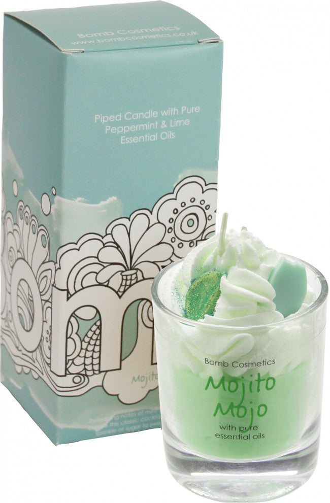 Bomb Cosmetics Mojito Mojo Piped Candle