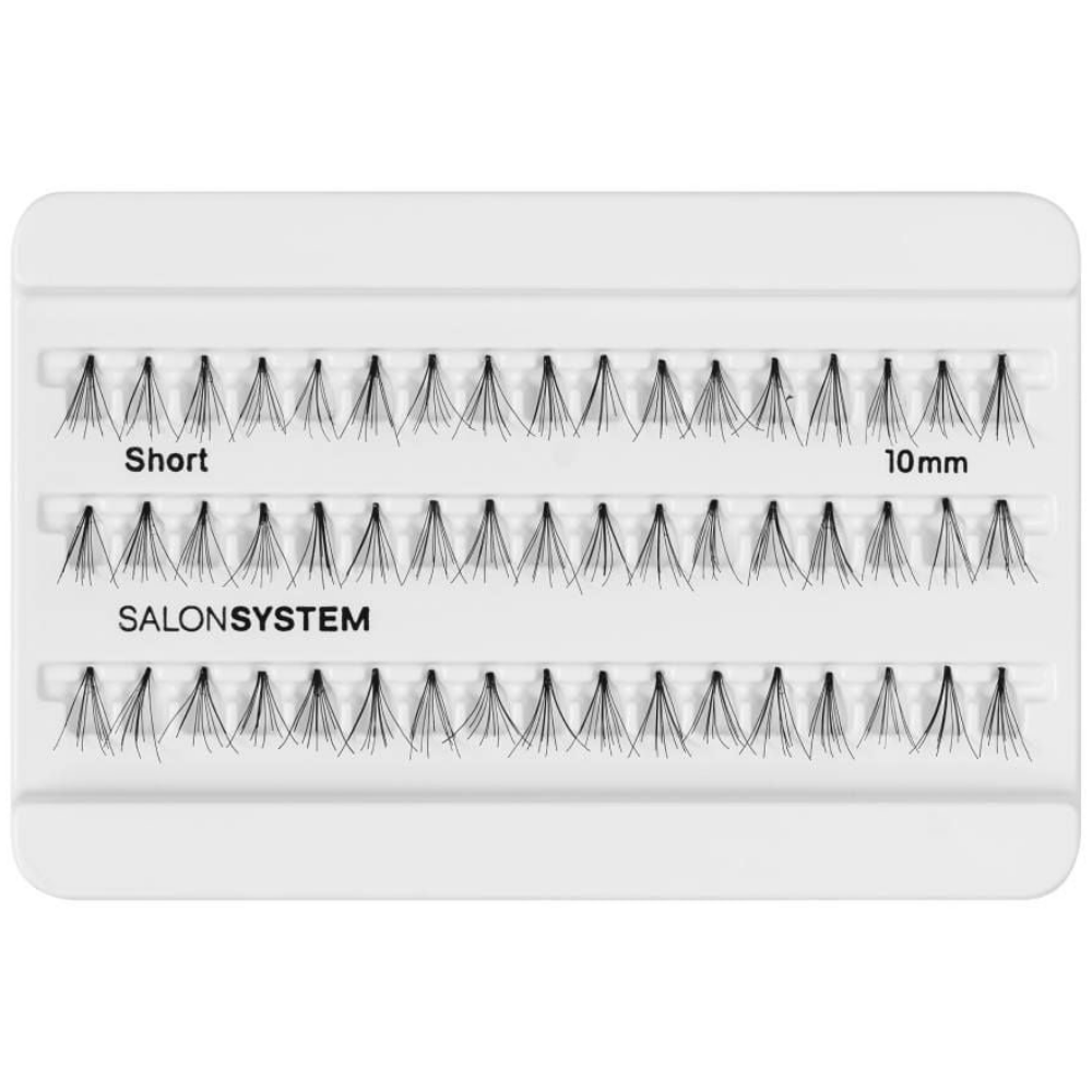 Salon System Naturalash Individual Lashes Ultra Black Short