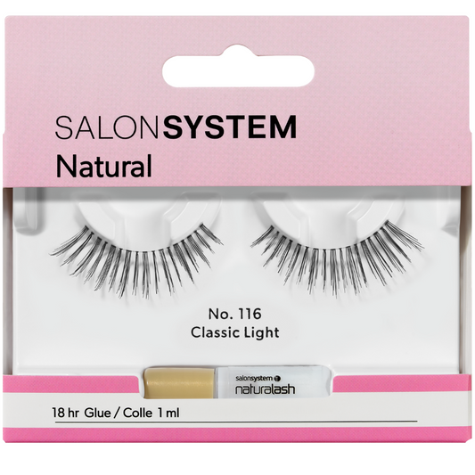 Salon System Naturalash Strip Lashes 116 Black