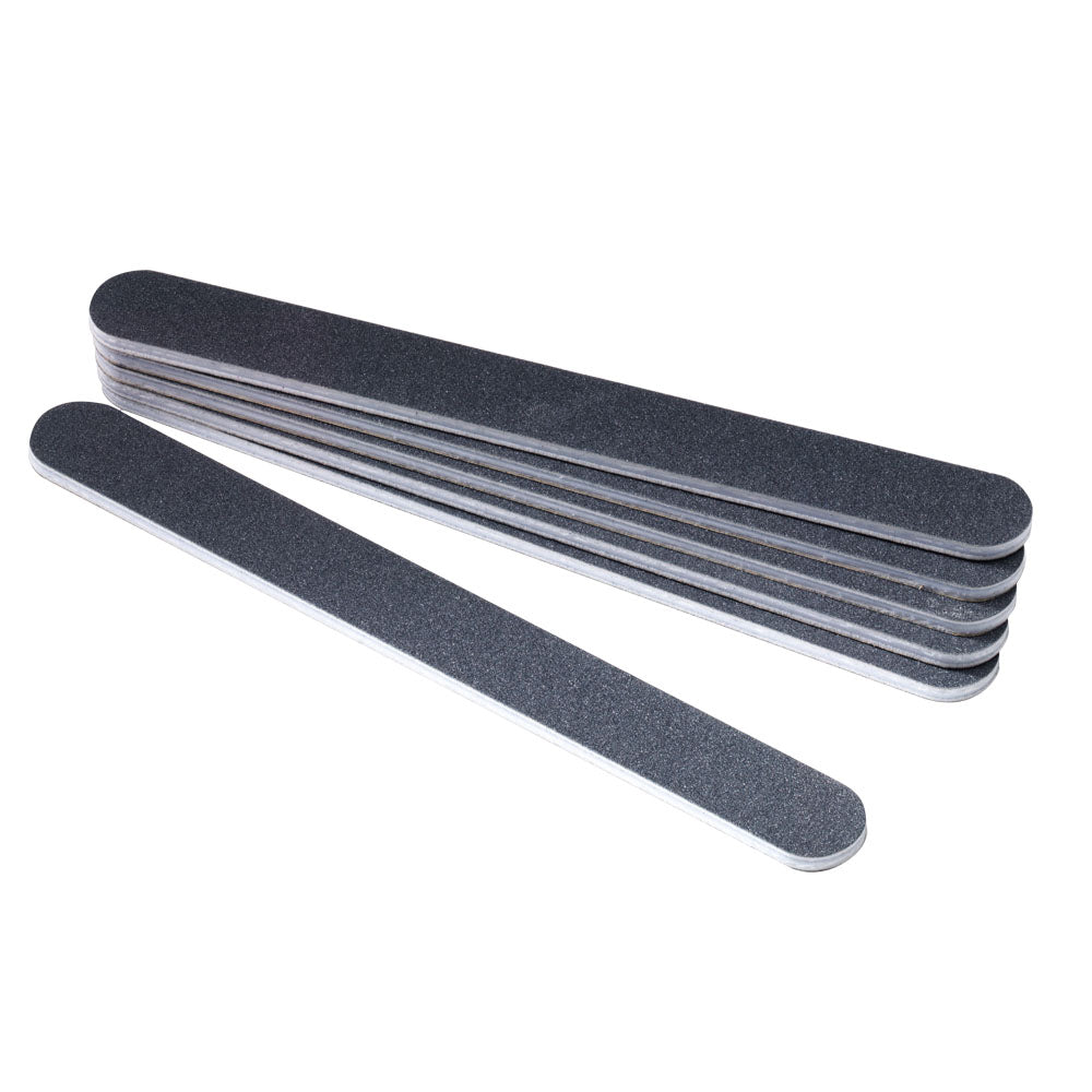 Star Nails Foam Nail Files Black 180/180 6 Pack