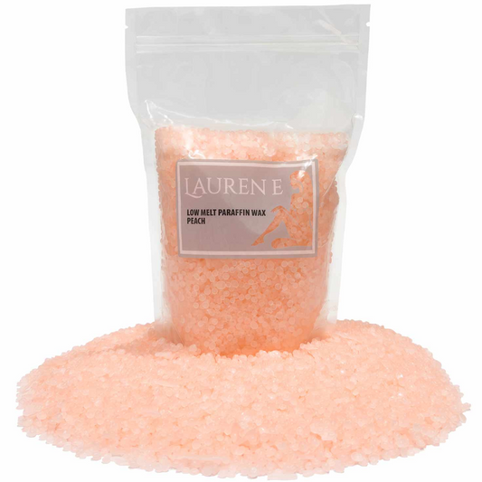 Lauren E Paraffin Wax Pellets Peach 1000g