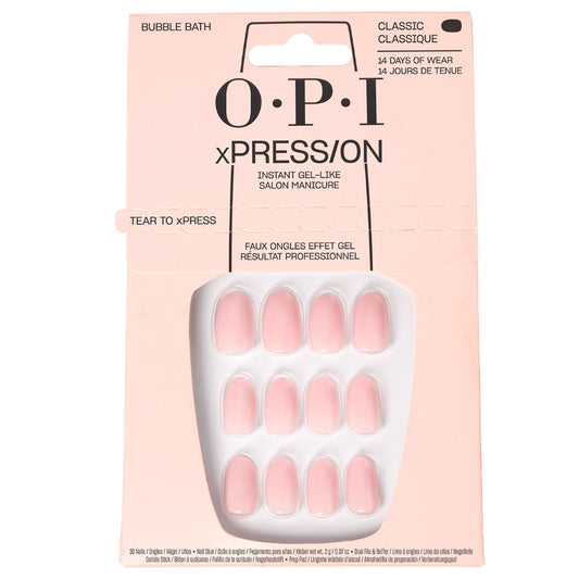 OPI xPress/On Classic Nail Tips Bubble Bath