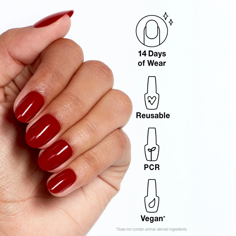 OPI xPress/On Classic Nail Tips Big Apple Red