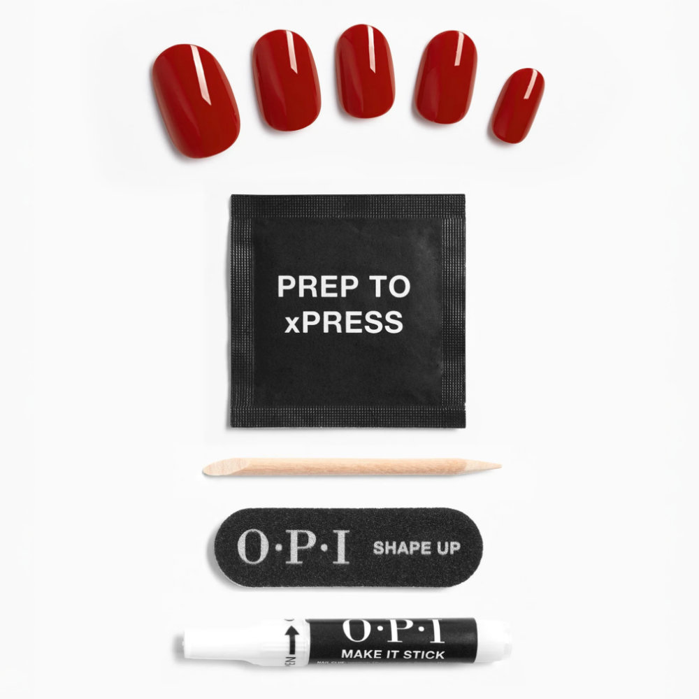 OPI xPress/On Classic Nail Tips Big Apple Red