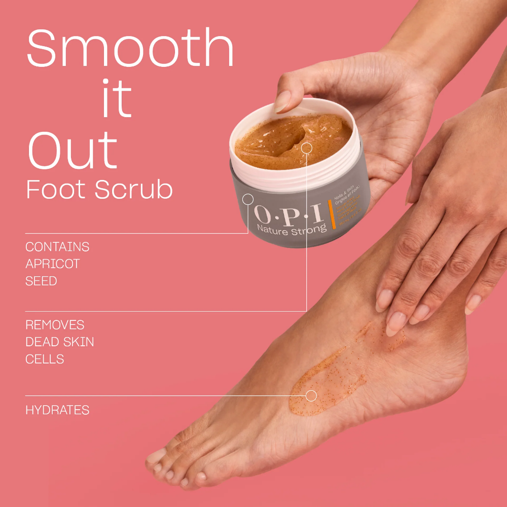 OPI Nature Strong Smooth It Out Hand & Foot Scrub 250ml