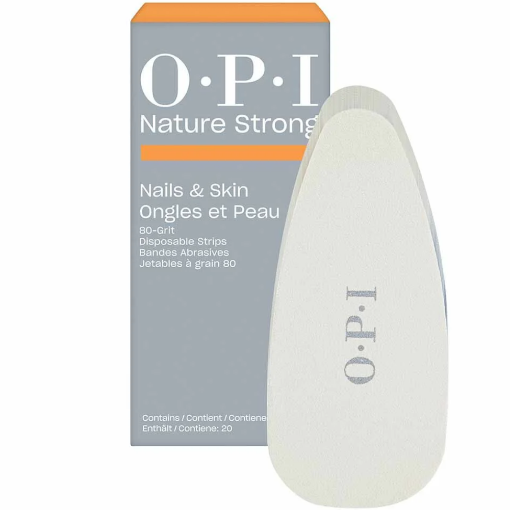 OPI Nature Strong Disposable Grit Strips 80 Grit
