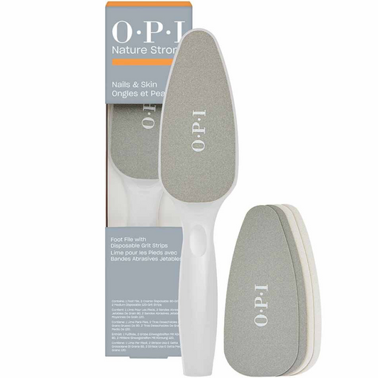 OPI Nature Strong Dual Sided Foot File With Disposable Grit