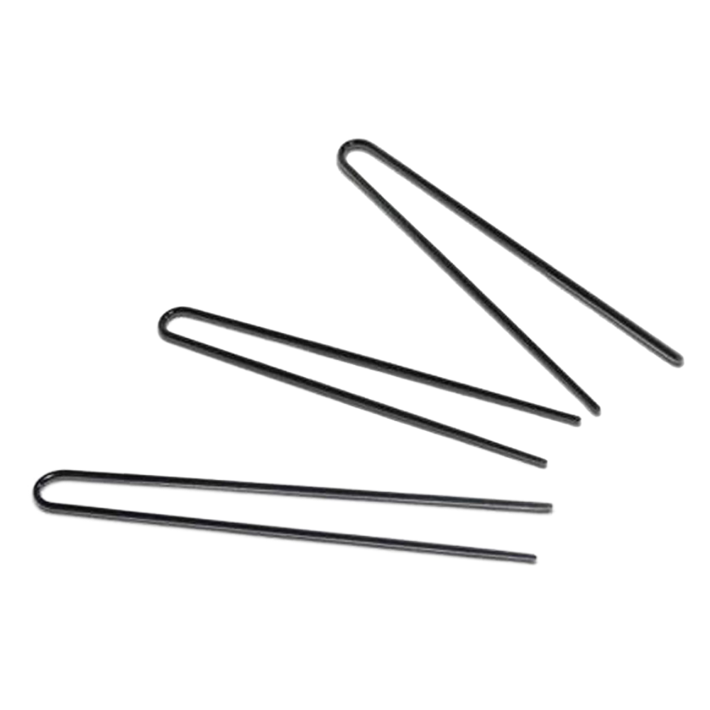 Hair Tools Plain Pins Black 3 Inch 500 Pack