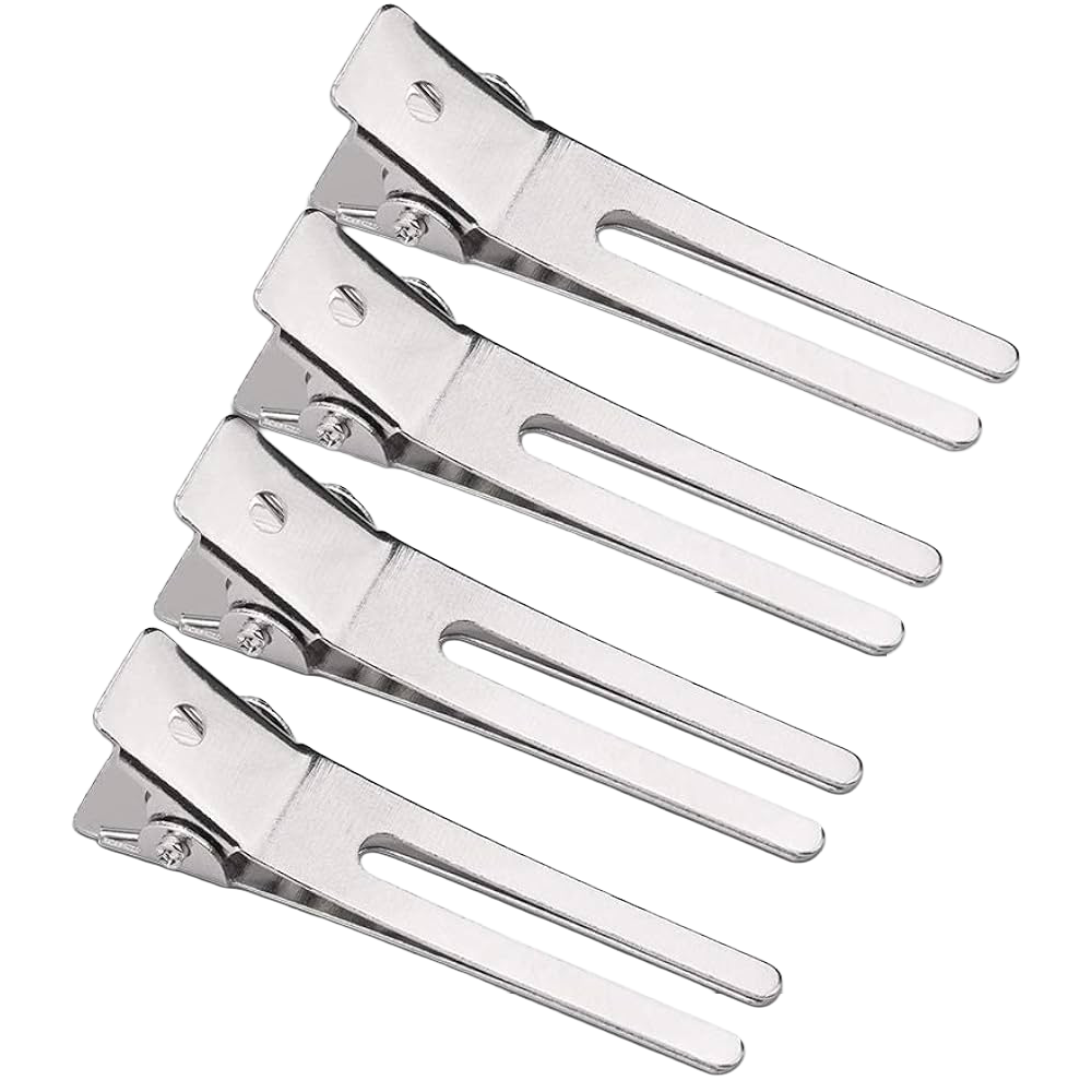 Hair Tools Double Prong Curl Clips 72 Pack