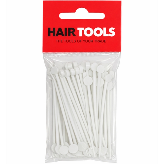 Hair Tools Roller Pins White 50 Pack