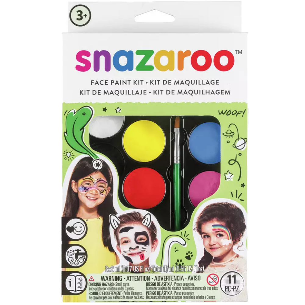 Snazaroo Rainbow Face Paint Kit