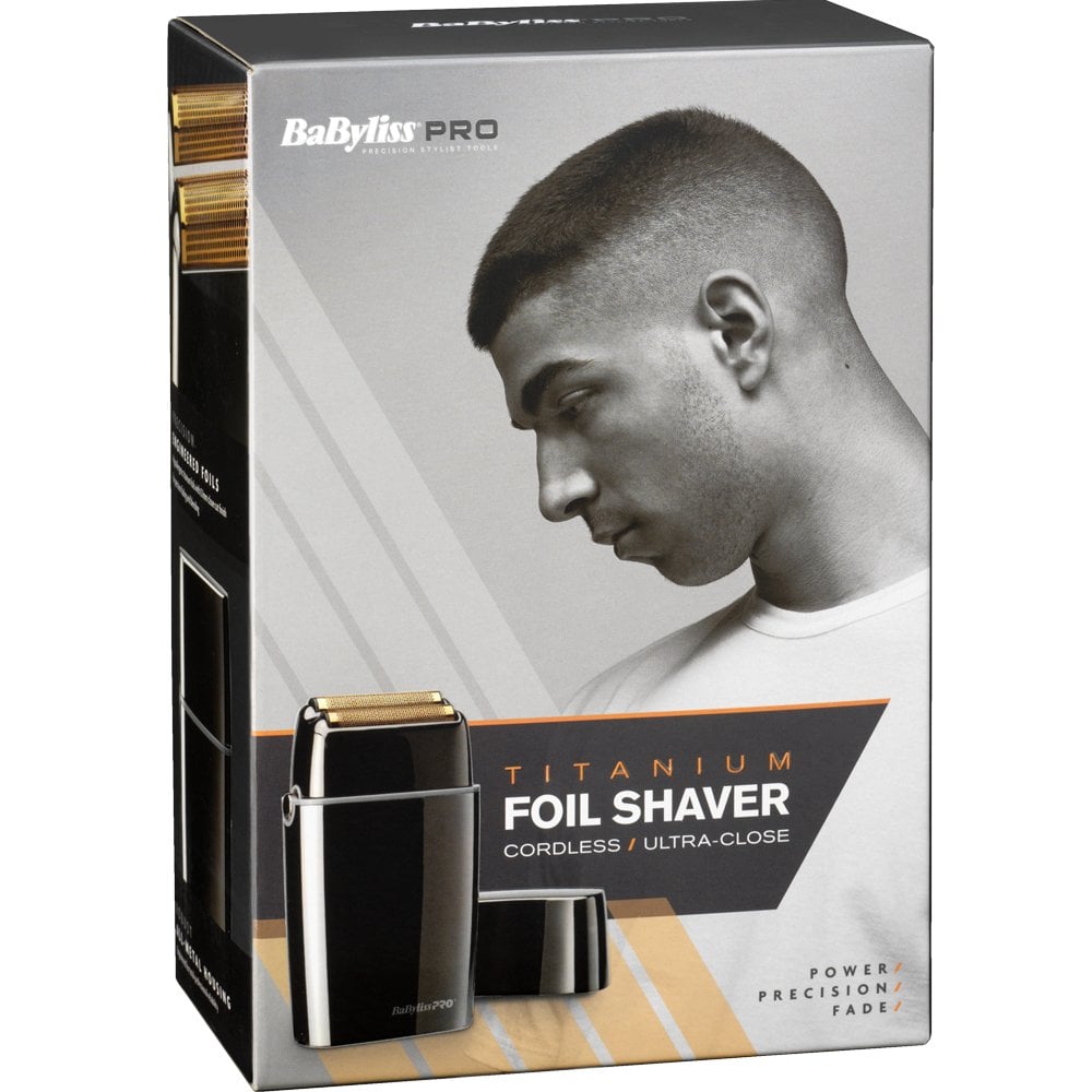 Babyliss Pro Titanium Dual Foil Shaver Black
