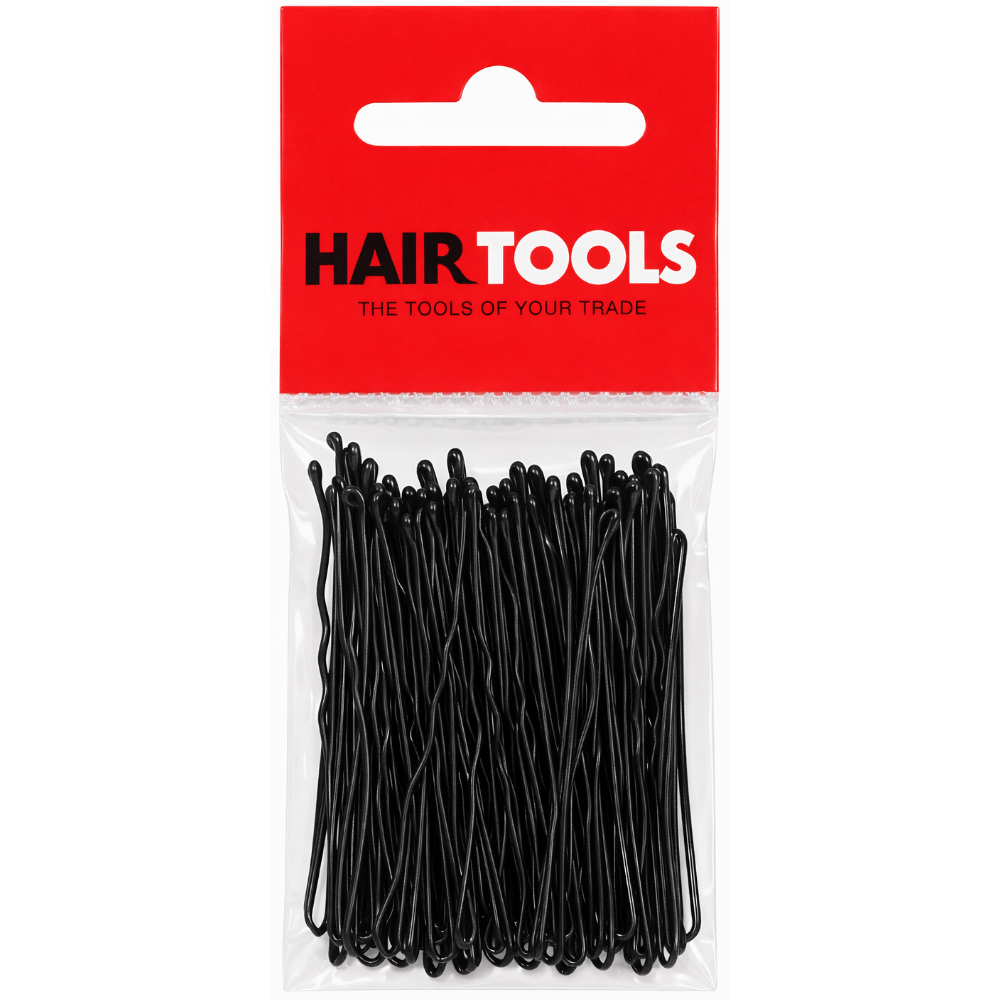 Hair Tools Waved Grips Black 2 Inch 50 Pack