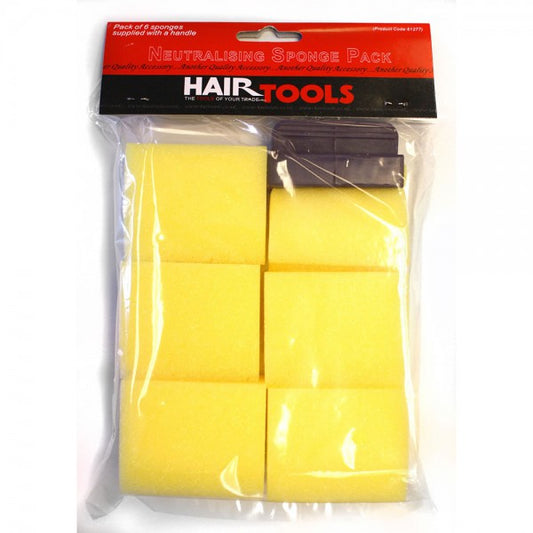 Hair Tools Neutralising Sponge 6 Pack