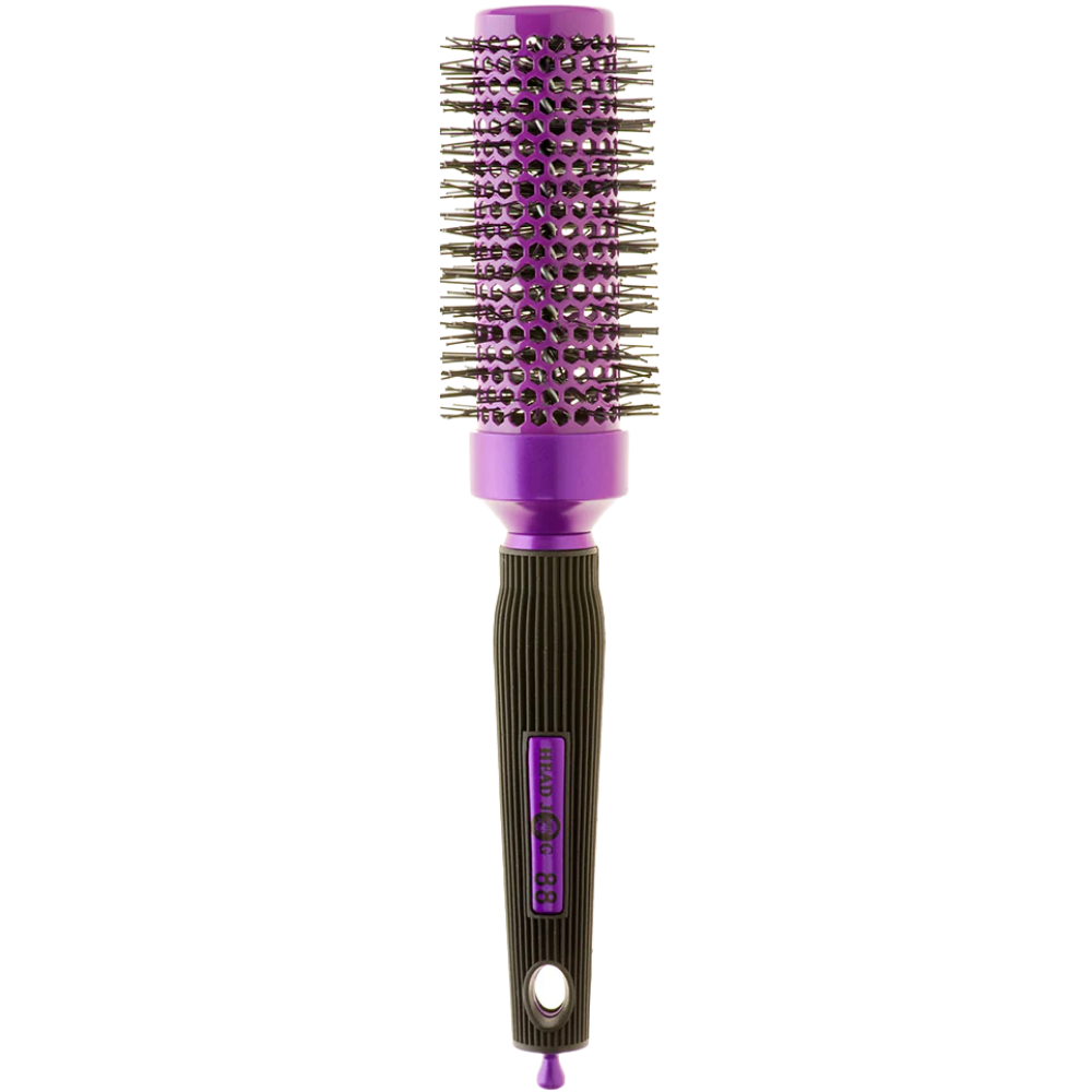 Head Jog Ionic Ceramic Radial Brush Purple 88 33mm