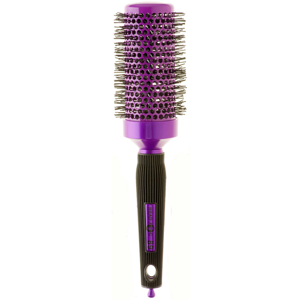 Head Jog Ionic Ceramic Radial Brush Purple 89 43mm