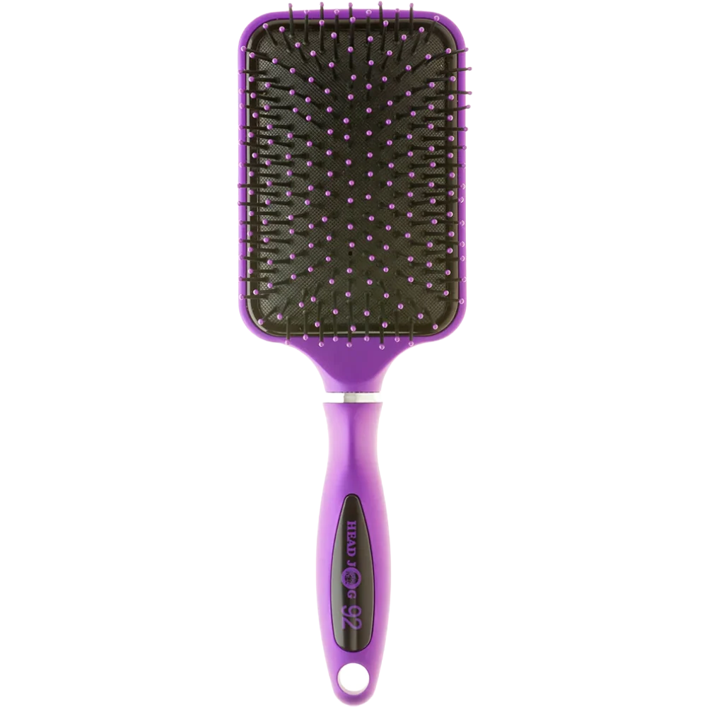 Head Jog Paddle Hair Brush 92 Purple
