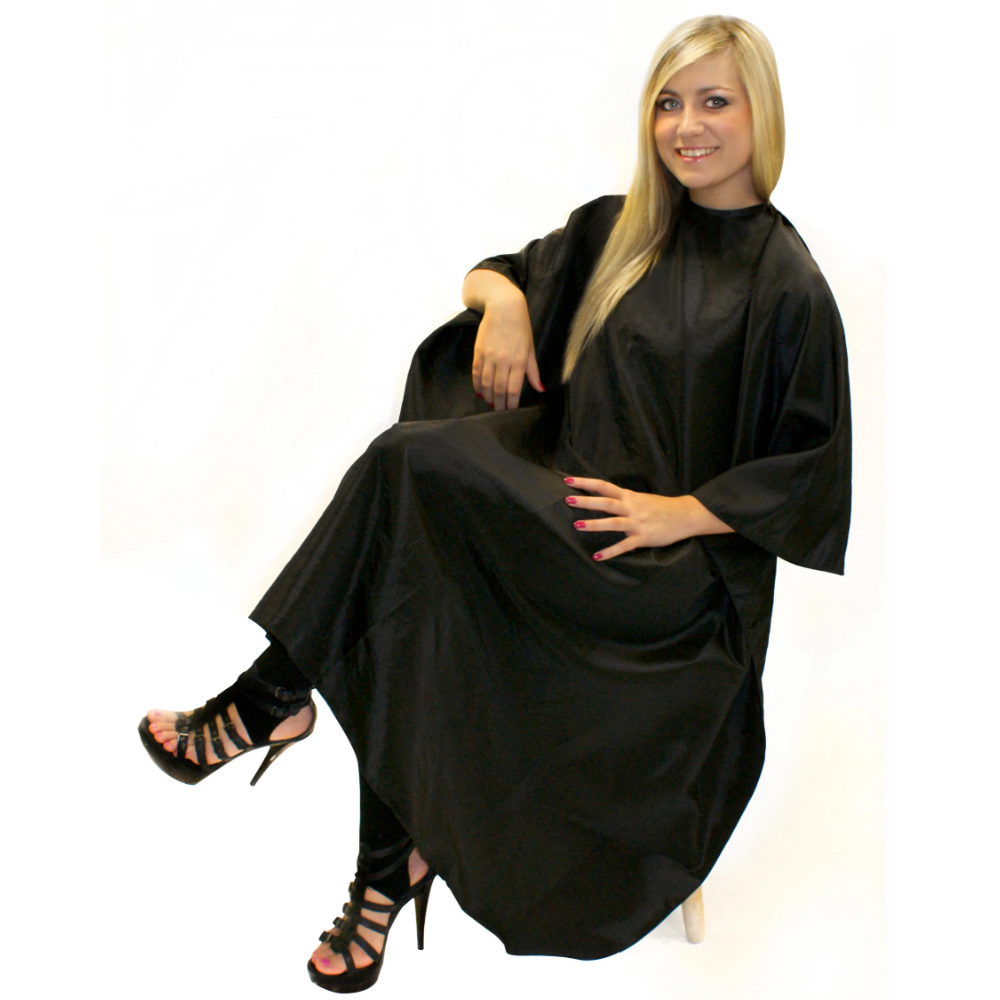 Hair Tools Unisex Gown Black