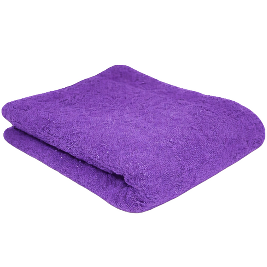 Hair Tools Towels Purple 12 Pack