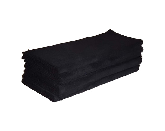 Hair Tools Towels Black 12 Pack