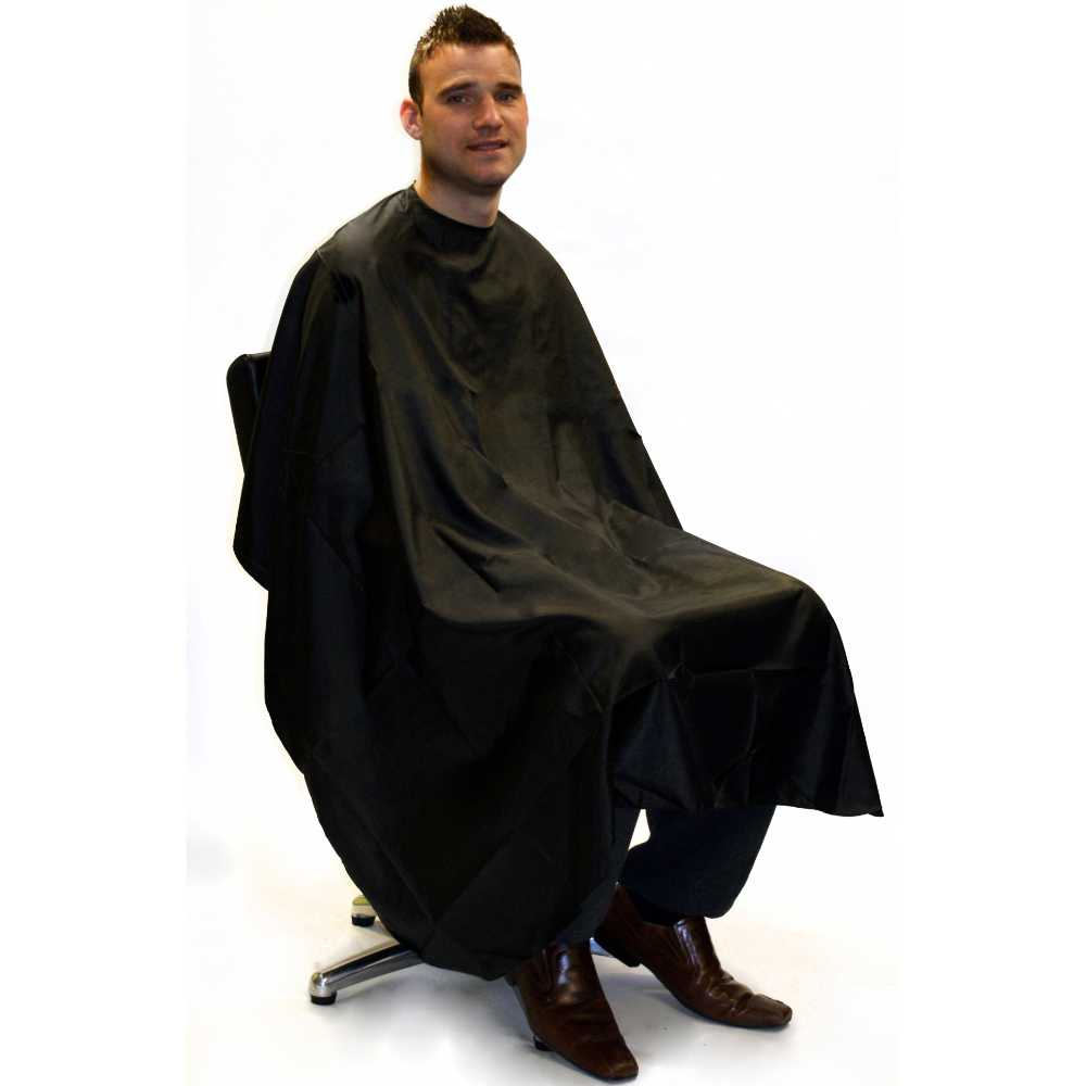 Hair Tools Barber Gown Black