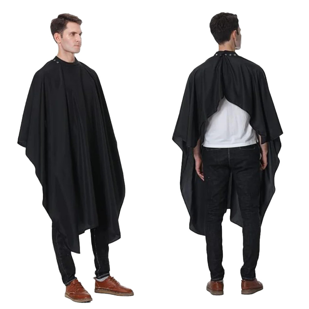 Hair Tools Barber Gown With Poppers