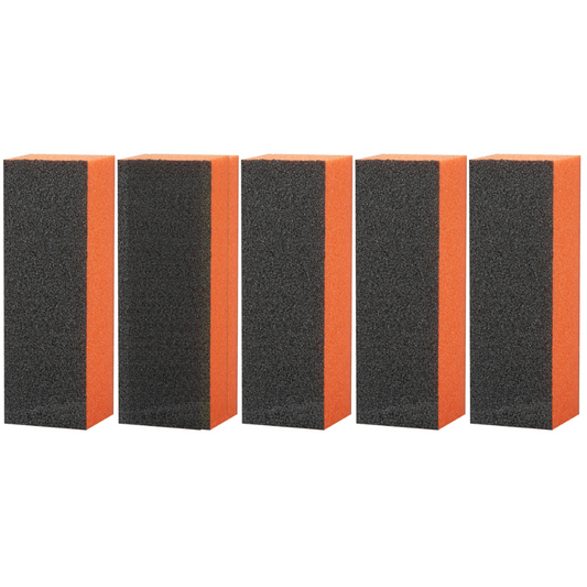 Sinful Nails Orange Buffing Block 100/180 5 Pack