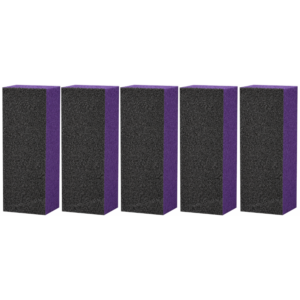 Sinful Nails Purple Buffing Block 60/100 5 Pack