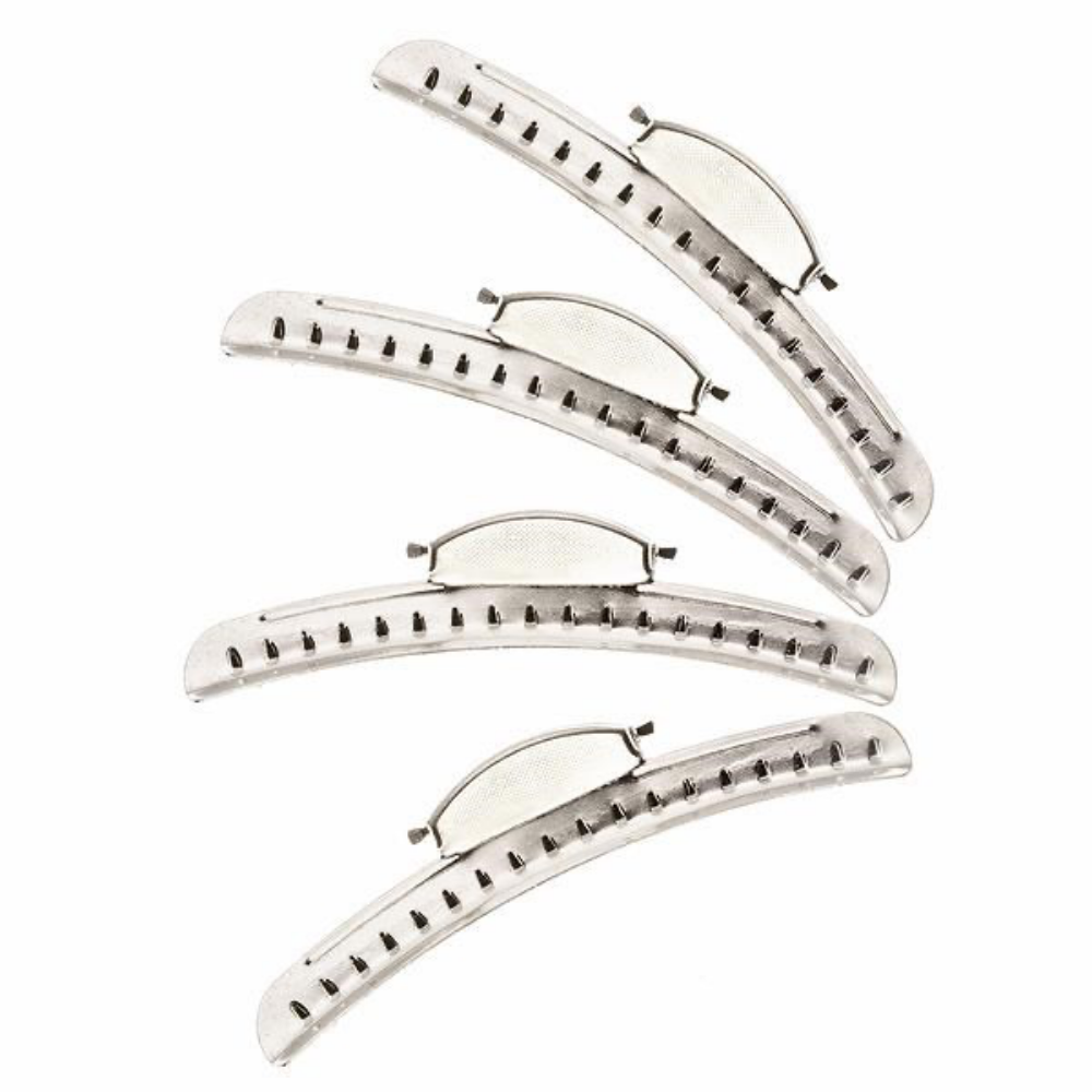 Head Jog Marcel Klipz Silver 4 Pack