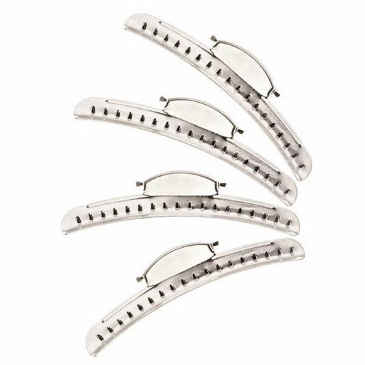 Head Jog Marcel Klipz Silver 4 Pack