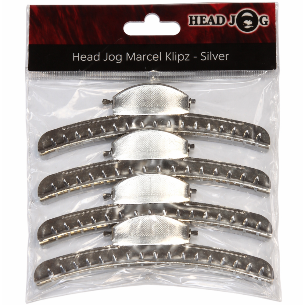 Head Jog Marcel Klipz Silver 4 Pack