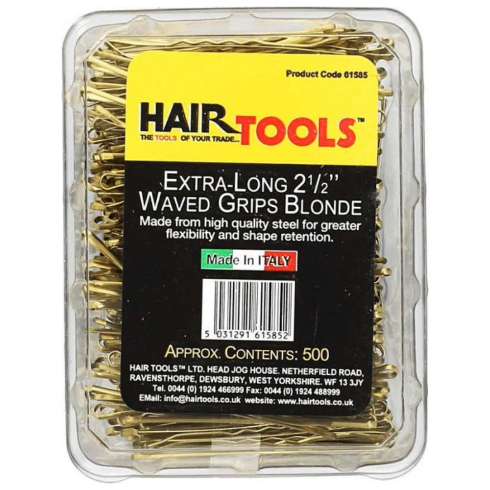 Hair Tools Waved Grips Blonde 2.5 Inch 500 Pack