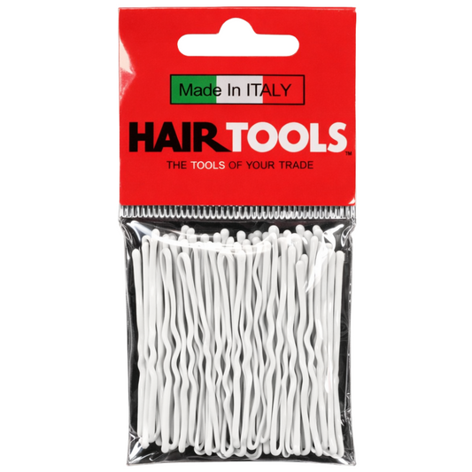 Hair Tools Grips White 2 Inch 50 Pack