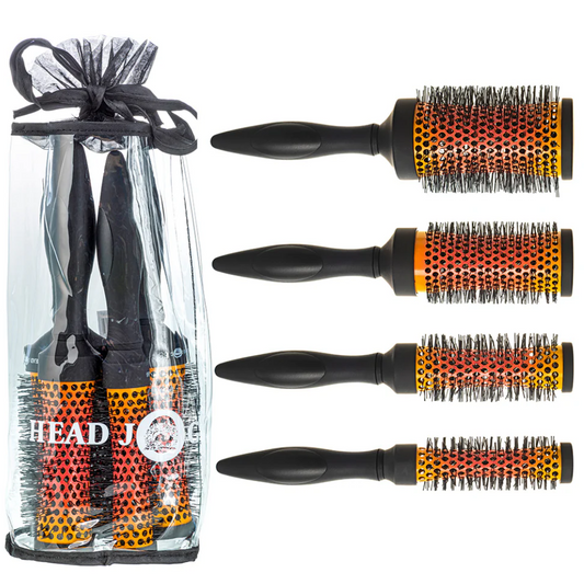 Head Jog Curved Radial Brush Set