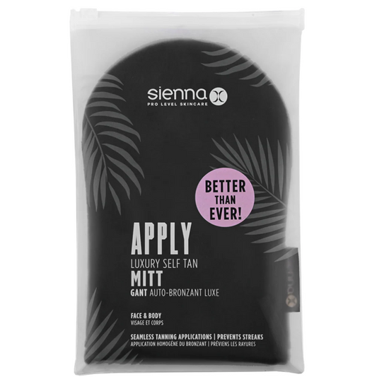 Sienna X Luxury Self Tan Mitt Black