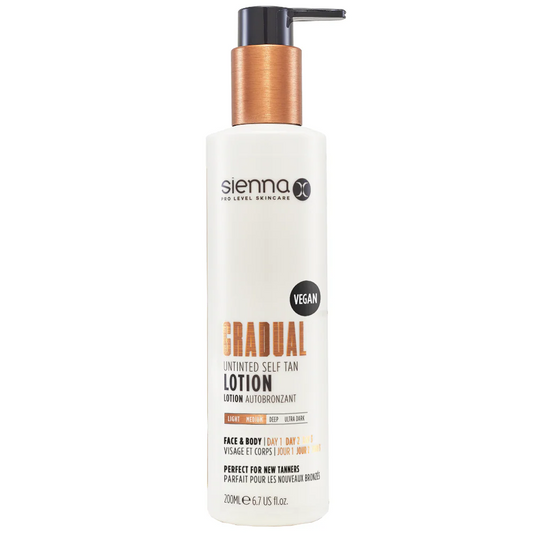 Sienna X Gradual Self Tan Lotion 200ml