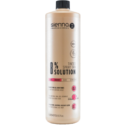 Sienna X Tanning Solution 8% Gold 1000ml