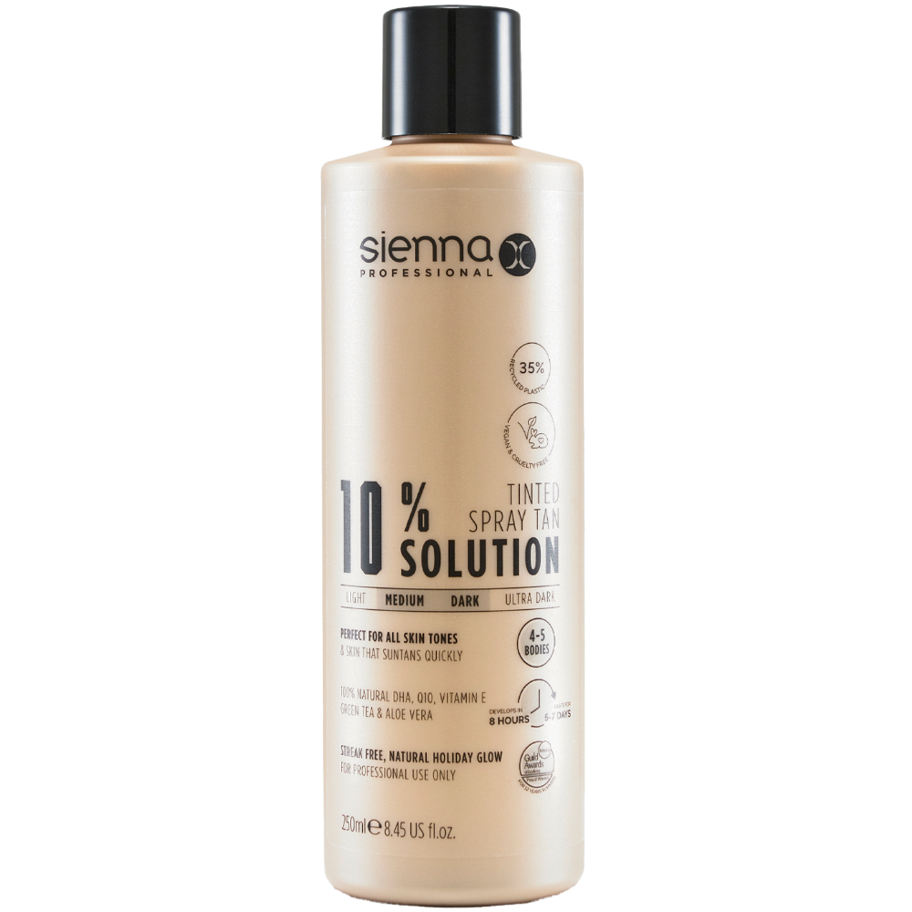 Sienna X Tanning Solution 10% Gold 250ml