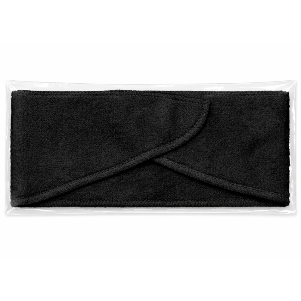 Dennis Williams Headband with Velcro Black