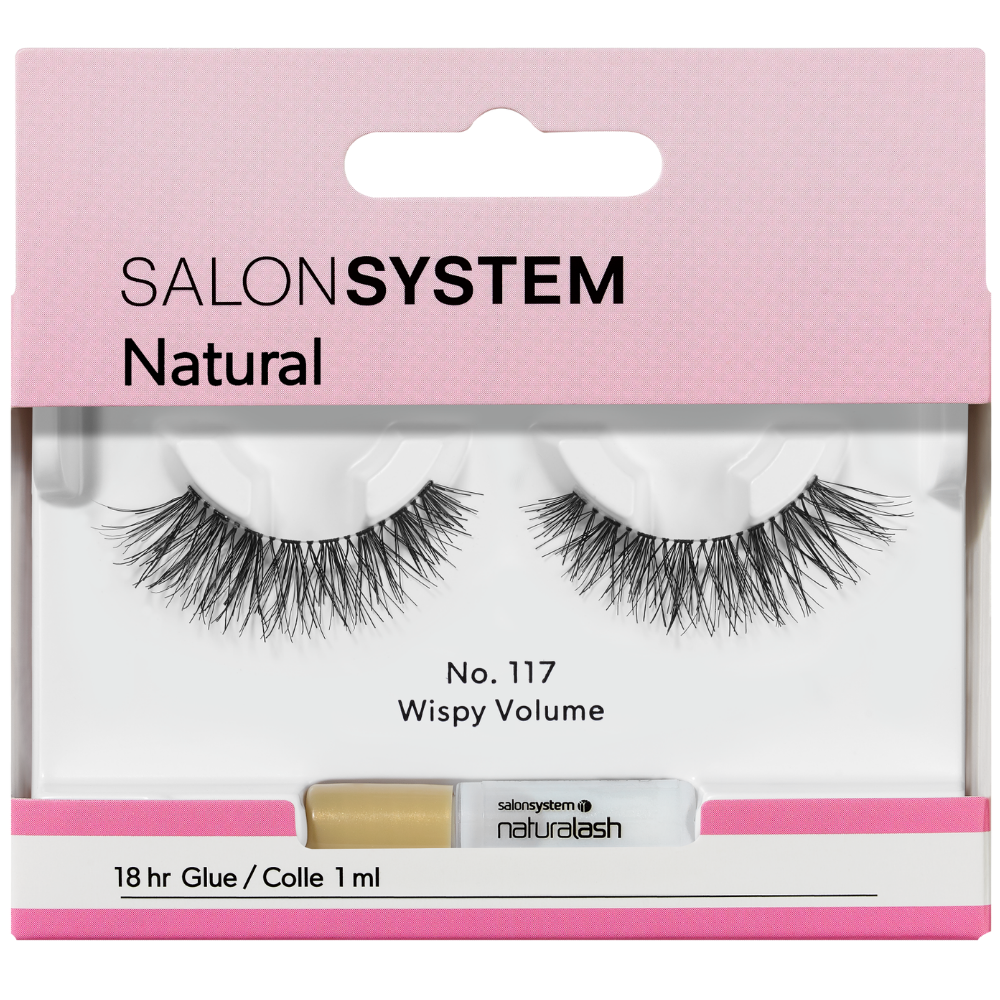 Salon System Naturalash Strip Lashes 117 Black