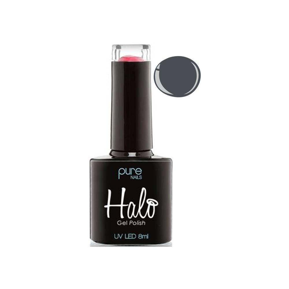Halo Charcoal Grey Gel Polish 8ml