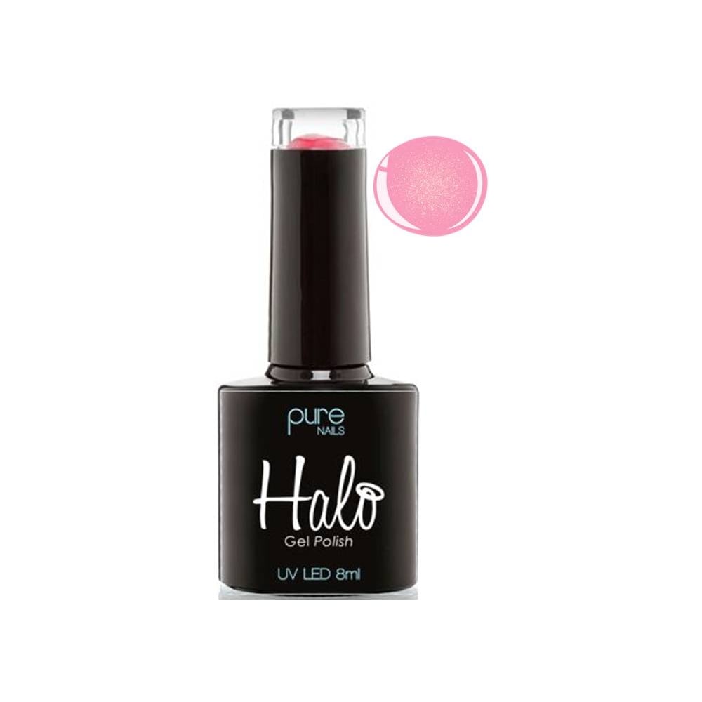 Halo Pink Shimmer Gel Polish 8ml