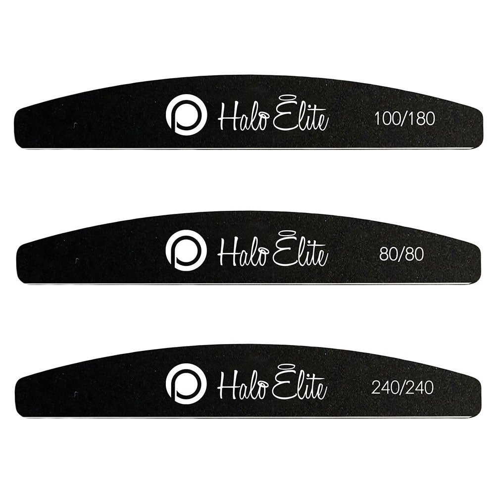 Halo Elite Mixed Files Black 3 x 5 Pack