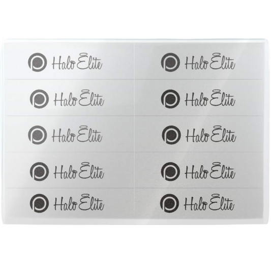 Halo Elite Buffing Blocks White 120 Grit 10 Pack