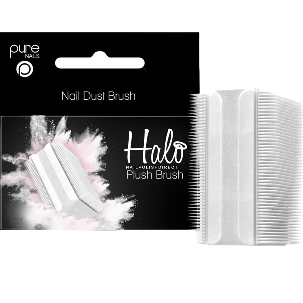 Halo Plush Nail Dust Brush