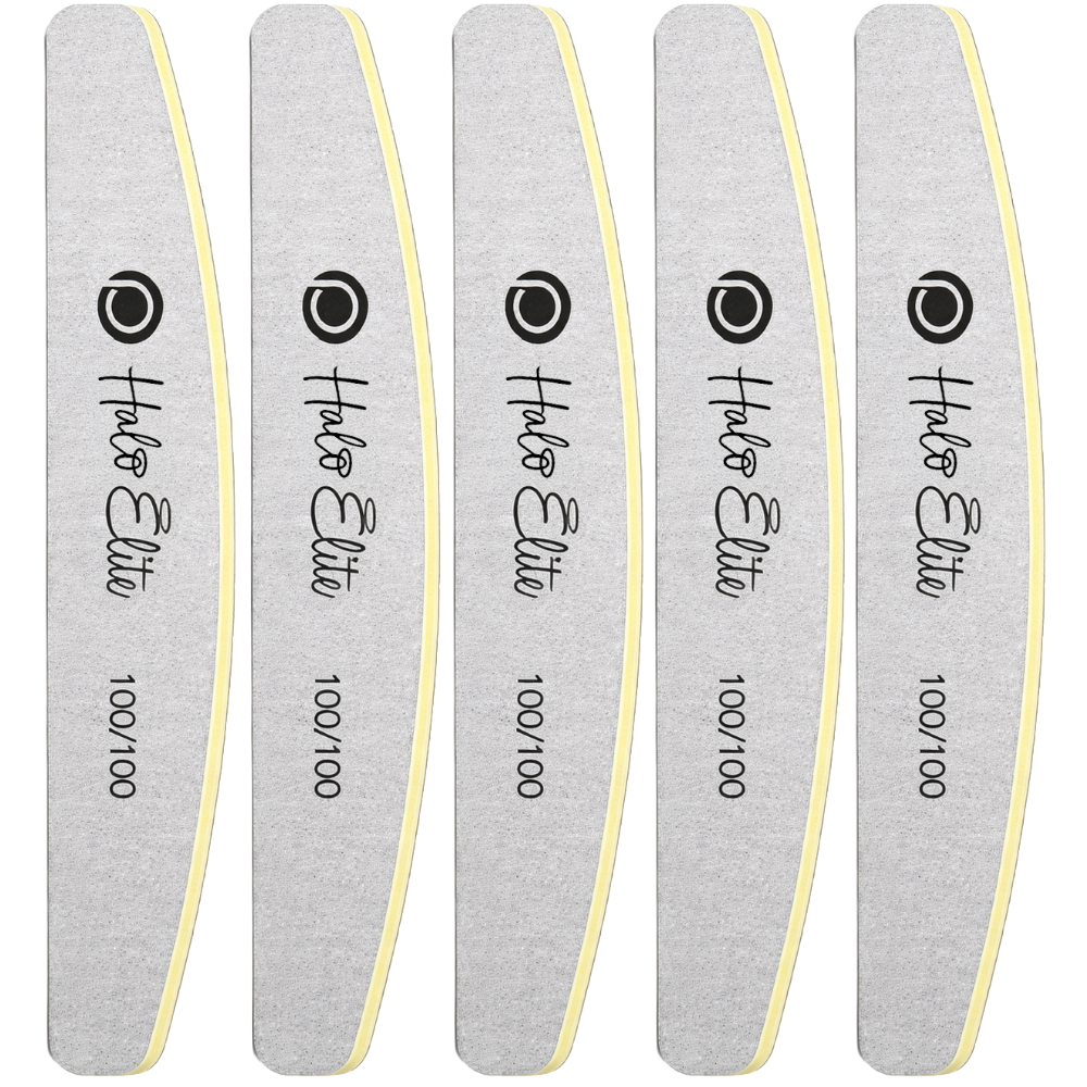 Halo Elite Foam Files Zebra 5 x 100/100