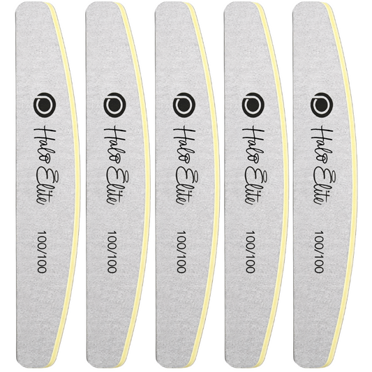 Halo Elite Foam Files Zebra 5 x 100/100