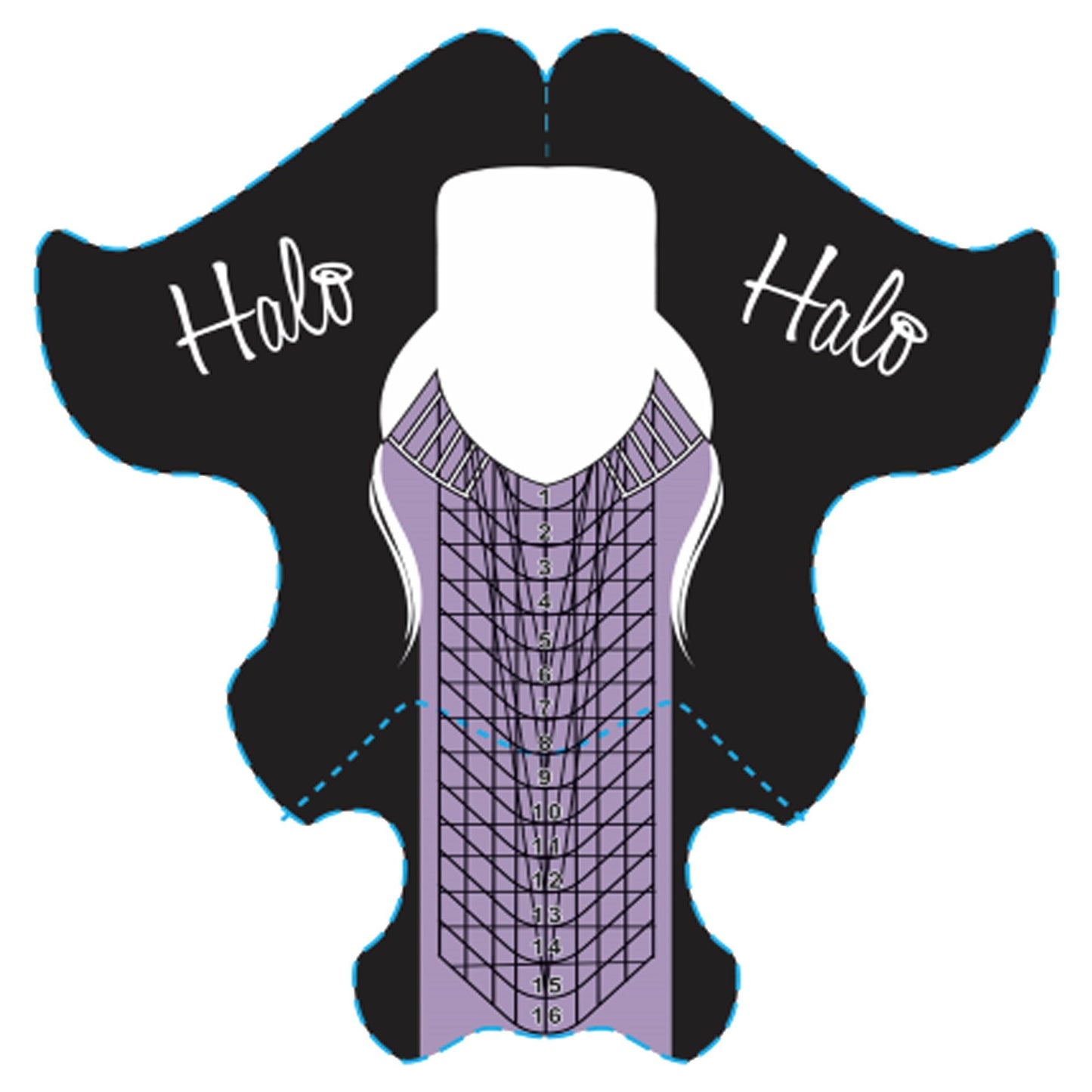 Halo Elite Nail Forms 100 Pack